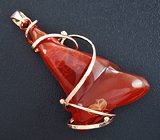 Кулон с мексиканским огненным опалом