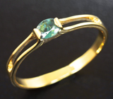 Золотое кольцо с александритом 0,17 карат Золото