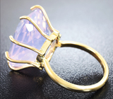 Золотое кольцо с лавандовым аметистом 22,66 карат Золото