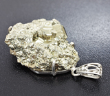 Серебряный кулон с пиритом Серебро 925