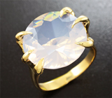 Золотое кольцо с лавандовым аметистом 11,37 карат Золото