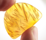 Индонезийский агат с рутилом 28,6 карат 