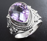 Серебряное кольцо с аметистом Серебро 925