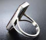 Серебряное кольцо с бирюзой в породе Серебро 925