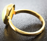 Золотое кольцо с кристаллическим эфиопским опалом 2,3 карат Золото