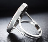 Серебряное кольцо с бирюзой в породе Серебро 925