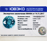 Grandiderite (Грандидьерит) 0,66 карат Не указан