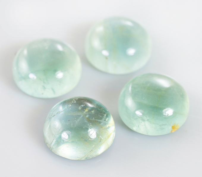 Набор из 4 бериллов 8,33 карат