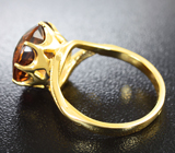 Золотое кольцо с империал топазом 8,75 карат Золото