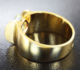 Золотое кольцо с муассанитом 2,4 карат Золото