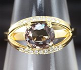 Комплект с гранатами и бриллиантами Золото