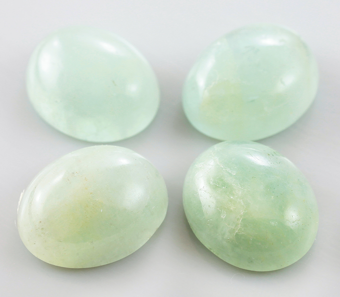 Набор из 4 бериллов 18,45 карат