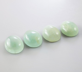 Набор из 4 бериллов 18,45 карат 