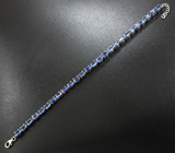 Элегантный серебряный браслет с кианитами Серебро 925