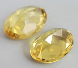 Пара гелиодоров 2,15 карат 