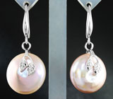 Серьги с жемчугом барокко