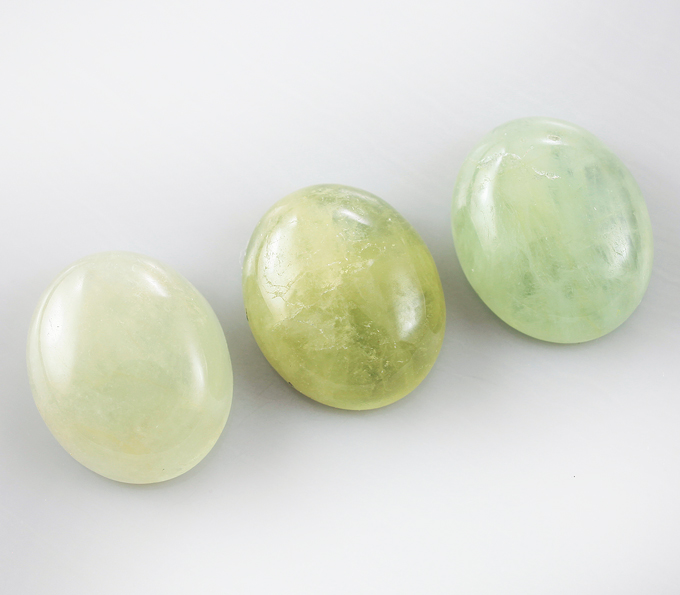 Набор из 3 бериллов 13,21 карат