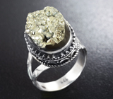 Серебряное кольцо с пиритом Серебро 925