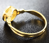 Золотое кольцо с муассанитом 1,22 карат Золото
