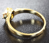 Золотое кольцо с сапфиром в форме сердца 0,77 карат Золото