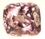 Кулон с гранатом и бриллиантами