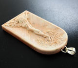 Камея-подвеска «Дриада» из цельной яшмы