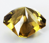 Топовая огранка! Лимонный кварц 4,53 карат 