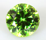 Высокая дисперсия! Уральский демантоид 0,21 карат 