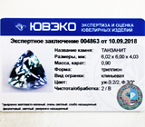 Zoisite Multicolor (Полихромный цоизит) 0,90 карат Не указан