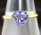 Кольцо с танзанитом