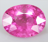 Неоново-розовый турмалин 1,88 карат 