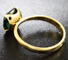 Золотое кольцо с муассанитом 2,42 карат 101383 Золото