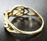 Золотое кольцо с уральским александритом 0,28 карат Золото