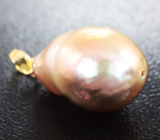 Жемчужина Kasumi с золотой петлей Золото