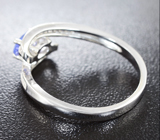 Прелестное серебряное кольцо с танзанитом Серебро 925