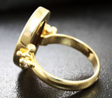 Золотое кольцо с австралийским дублет опалом 5,26 карат Золото