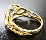 Золотое кольцо с танзанитом 1,51 карат Золото