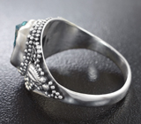 Серебряное кольцо с необработанным апатитом Серебро 925
