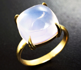 Золотое кольцо с лавандовым аметистом 9,65 карат Золото
