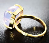 Золотое кольцо с лавандовым аметистом 9,65 карат Золото