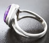 Серебряное кольцо с сугилитом Серебро 925