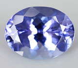 Кольцо с танзанитом и бриллиантами