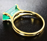 Золотое кольцо с уральским изумрудом 2,41 карат Золото