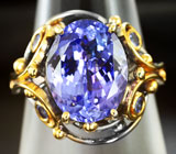 Кольцо c танзанитами