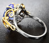 Кольцо c танзанитами