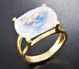Кольцо с лавандовым аметистом Золото