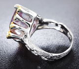 Серебряное кольцо с аметрином и цаворитами Серебро 925