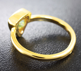 Золотое кольцо с муассанитом 1,17 карат Золото