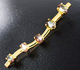 Золотой кулон с андалузитами 1,9 карат Золото