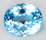 Чистейший голубой топаз 28,26 карат 